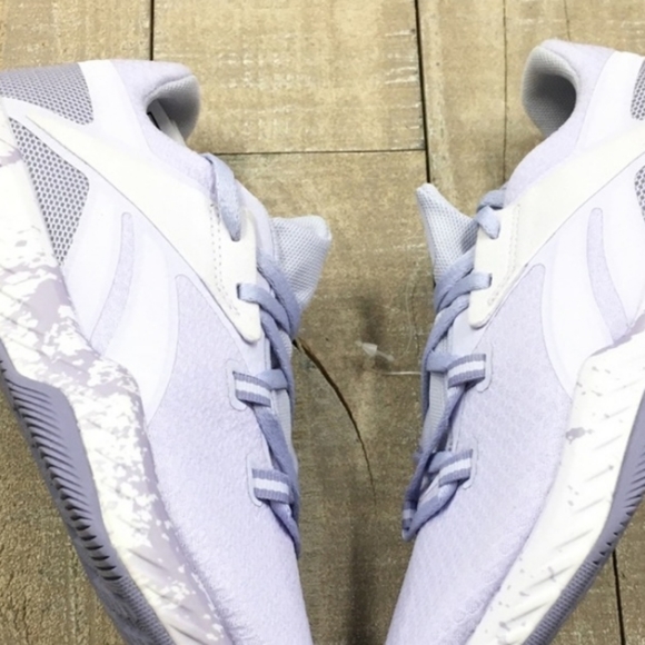 Reebok  Womens FlashFXP Trainette Sneakers in lavender/white sz 7 - Picture 2 of 5